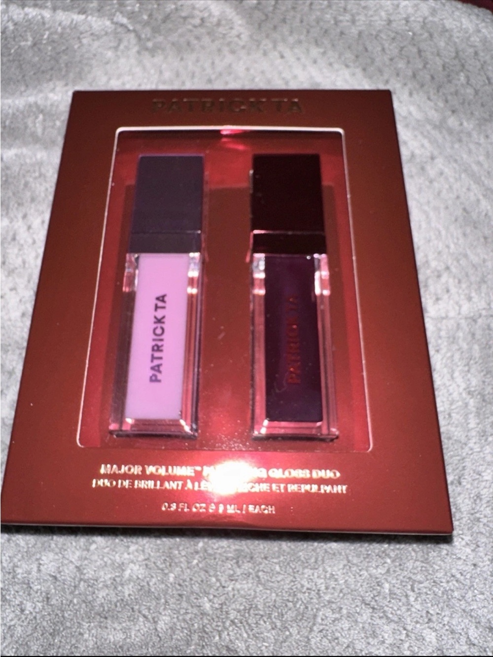 Patrick Ta Pink & Plum Lip Gloss Duo limited edition